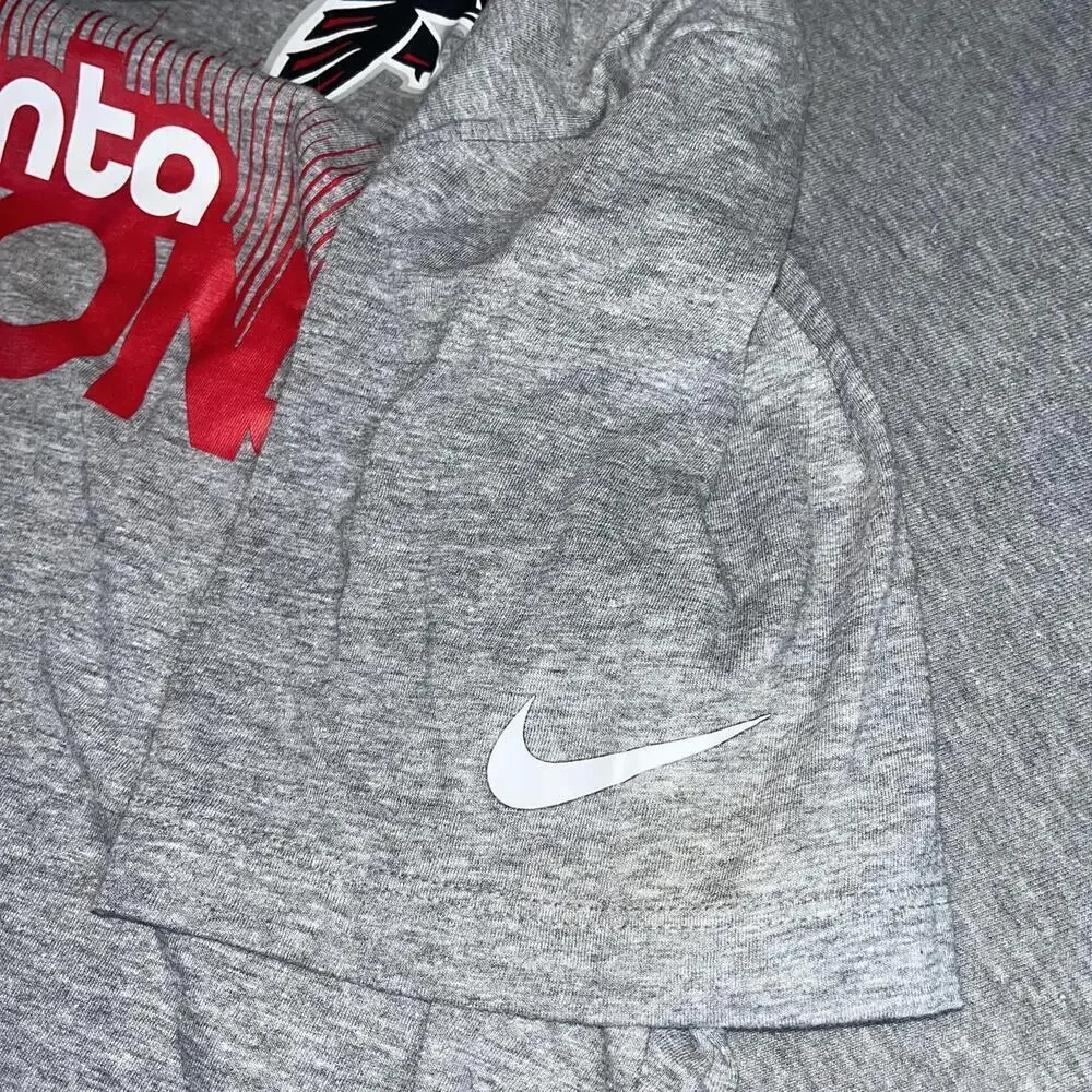 NWT Nike NFL Atlanta Falcons Gray Men’s Medium Graphic T-Shirt Football Tee